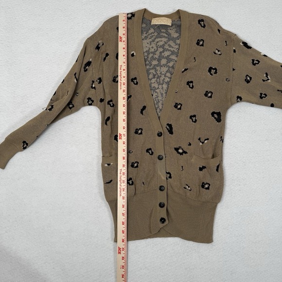 Escada by Margaretha Ley Vintage Animal‎ Print Cardigan Sweater - Picture 3 of 11